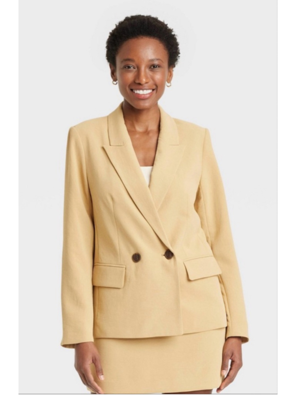Women's Signature Crepe Slim Fit Blazer – A New Day™ Large-NWT
